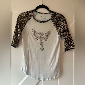 Girls, clingy, western top